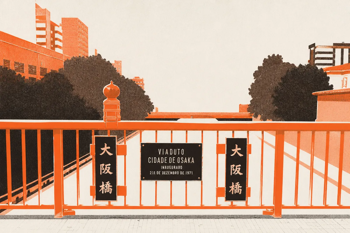 Viaduto Cidade de Osaka