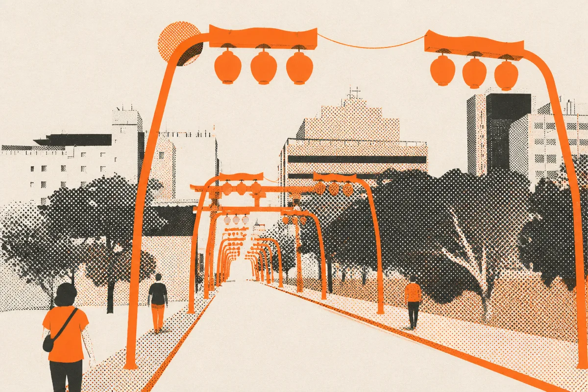 Viaduto Cidade de Osaka