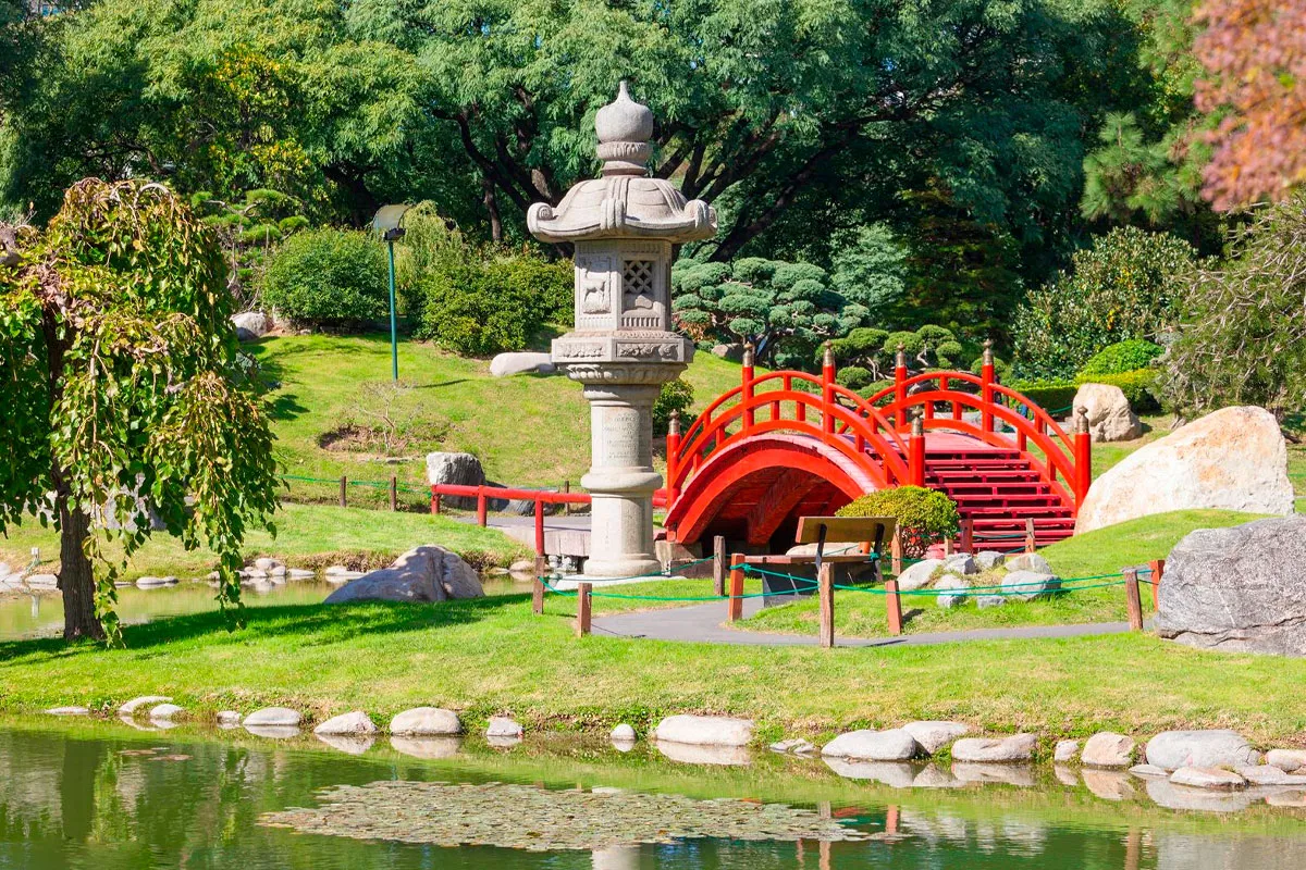 Jardim Japonês, localizado em Buenos Aires