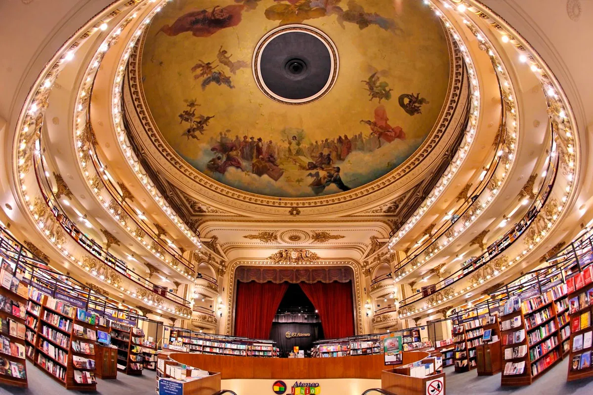 Livraria El Ateneo, localizado em Buenos Aires