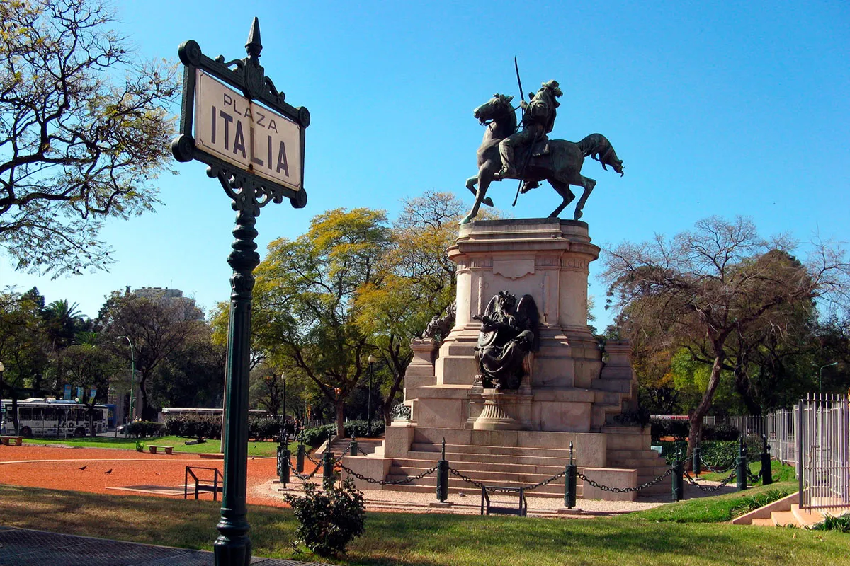 Plaza Italia, atração para visitar em Buenos Aires