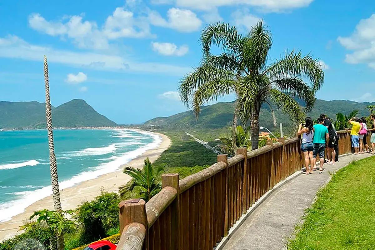Mirante do Morro das Pedras, localizado em Florianópolis