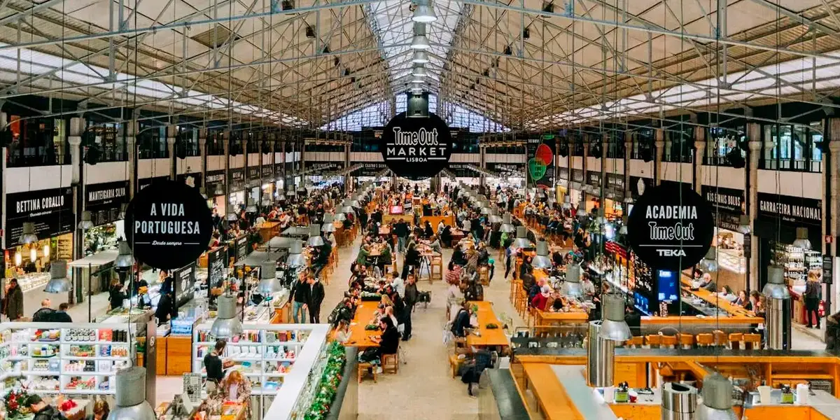 Mercado da Ribeira (Time Out Market), atração para visitar em Lisboa