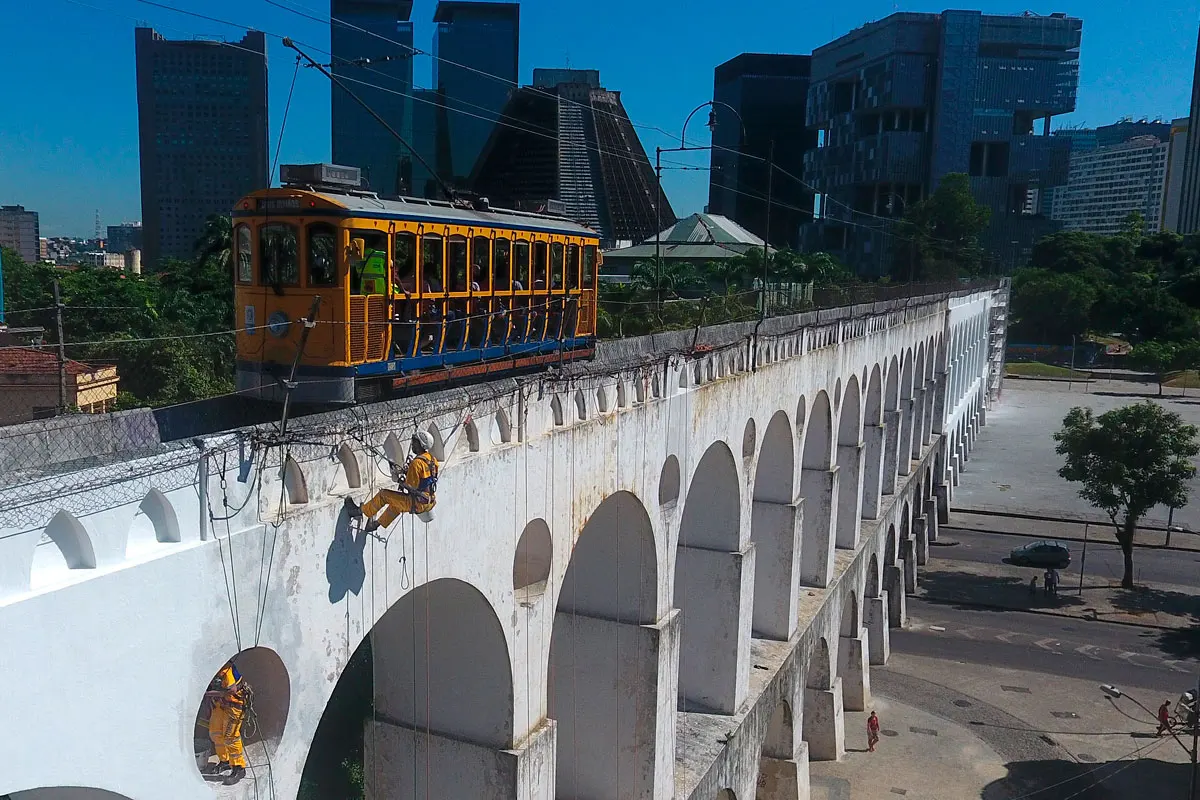 Arcos da Lapa, localizado em Rio de Janeiro