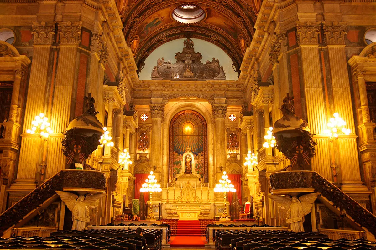 Interior da Igreja da Candelária