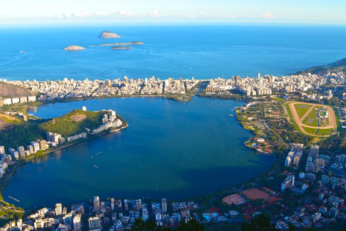Lagoa Rodrigo de Freitas, localizado em Rio de Janeiro