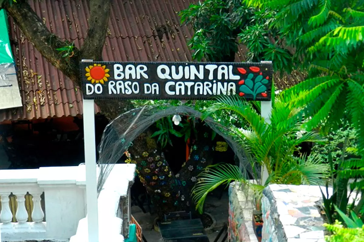 Entrada do Bar Quintal em Salvador