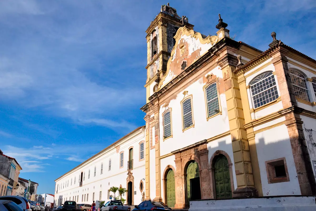 Fachada do Convento do Carmo em Salvador