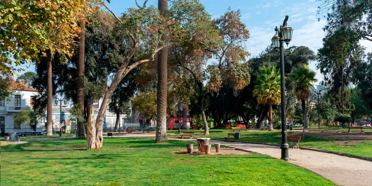 Plaza Brasil, atração para visitar em Santiago