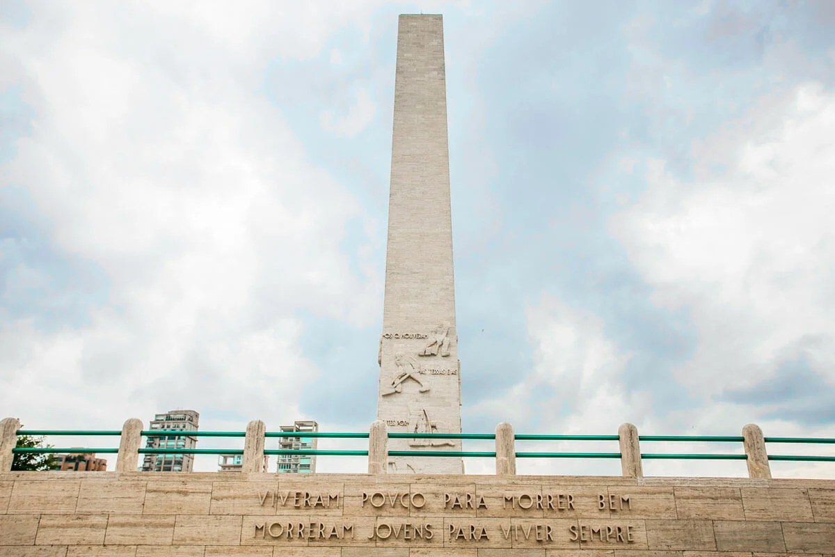 Obelisco do Ibirapuera, localizado em São Paulo