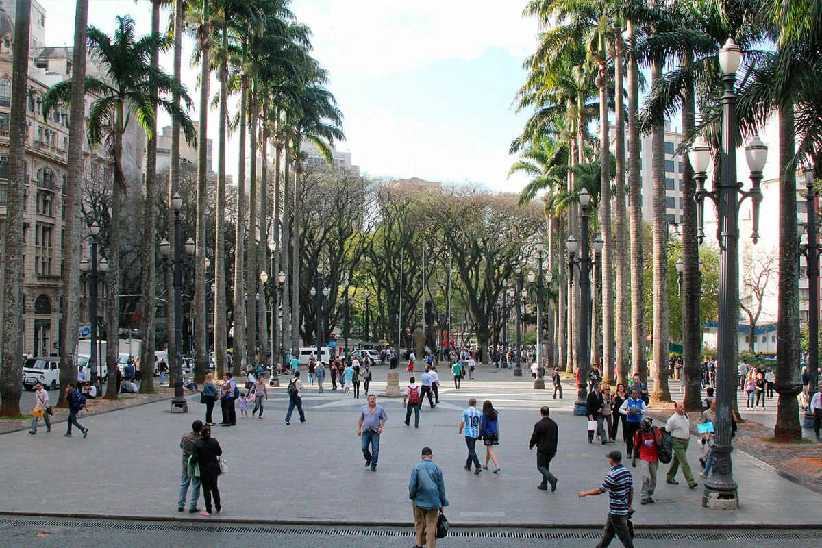 Praça da Sé no Centro de São Paulo